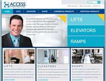 Tablet Screenshot of a4-access.com